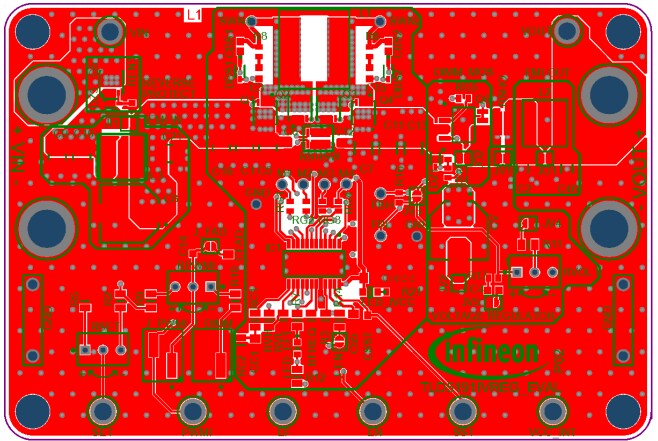 Infineon Technologies TLD5191IVREG_EVAL Evaluation Board